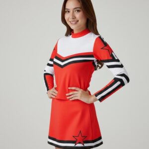 ODA INDUSTRY/CHEERLEADER UNIFORM WITH LONF SLEEVE/STAGE PERFORMANCE TEAM UNIFORM