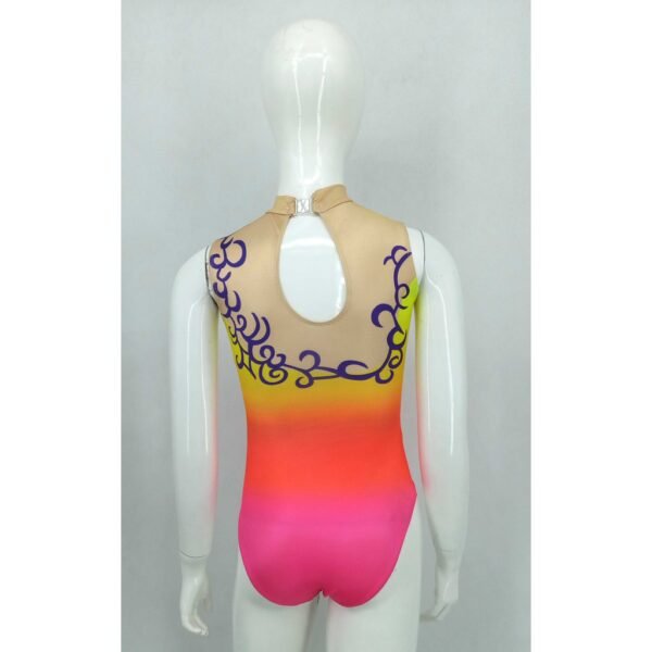 ODA INDUSTRY/SPORTS WEAR # RHYTHMIC GYMNASTICS LEOTARD LYCRA #GYMNASTICS PERFORMANCE - Image 2