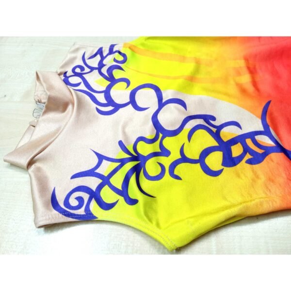 ODA INDUSTRY/SPORTS WEAR # RHYTHMIC GYMNASTICS LEOTARD LYCRA #GYMNASTICS PERFORMANCE - Image 3