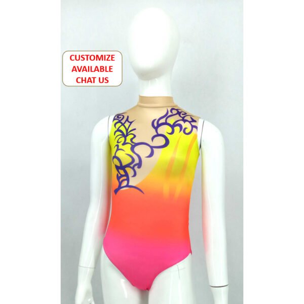 ODA INDUSTRY/SPORTS WEAR # RHYTHMIC GYMNASTICS LEOTARD LYCRA #GYMNASTICS PERFORMANCE
