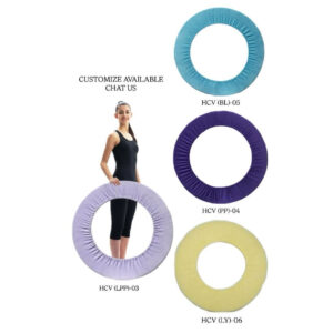 ODA INDUSTRY/VELVET HULA HOOP COVER #RHYTHMIC GYMNASTICS VELVET COVER