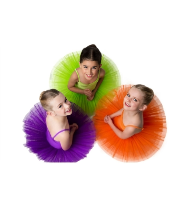 ODA INDUSTRY/BALLET STRAP 4 LAYER TUTU SKIRT # KIDS & ADULIT