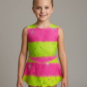 ODA INDUSTRY/RHYTHMIC GYMNASTICS LEOTARD LYCRA #ICE SKATING PERFORMANCE