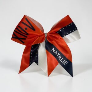 ODA INDUSTRY/CHEER BOW/CHEERLEADING ELASTIC CHEER HEADBANDS/HANDMADE CHEER BOW WITH HAIR TIES